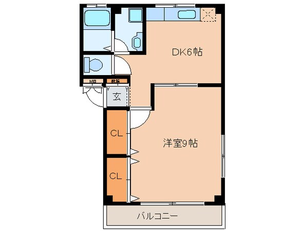 エル・メゾンの物件間取画像